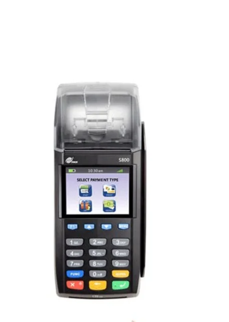 دستگاه کارتخوان ثابت pax مدل s800 استوک در حد آکبند